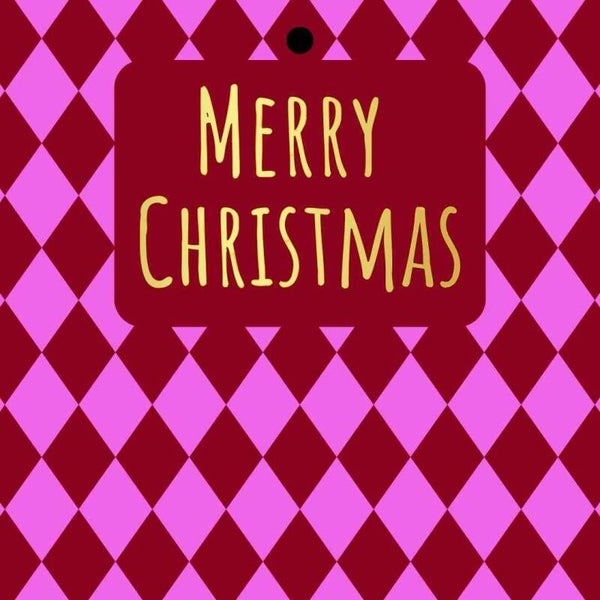 Cadeaulabel Merry Christmas