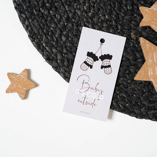 Cadeaulabel Baby it's cold outside