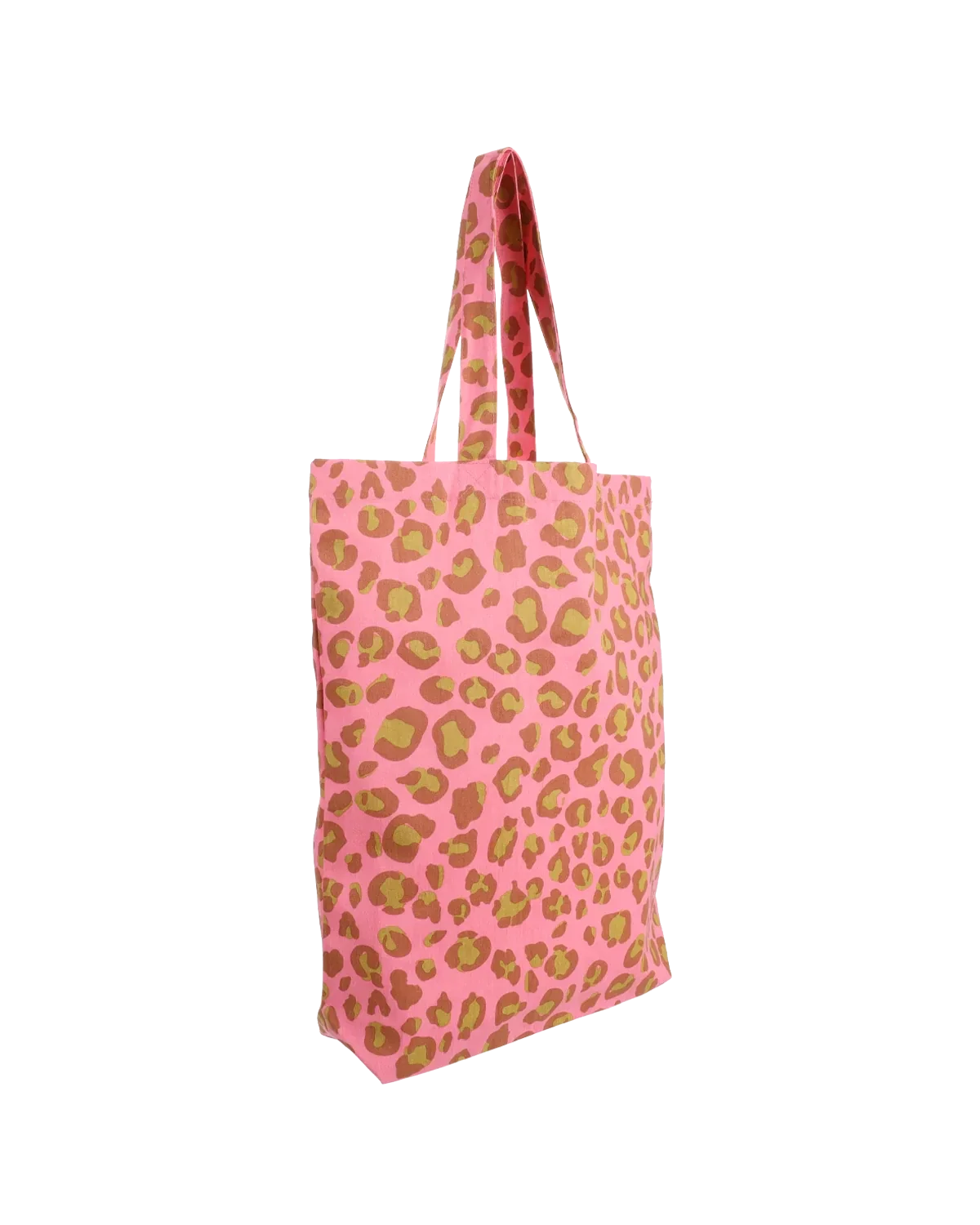 Katoenen Canvastas met Print – Leopard Grapefruit