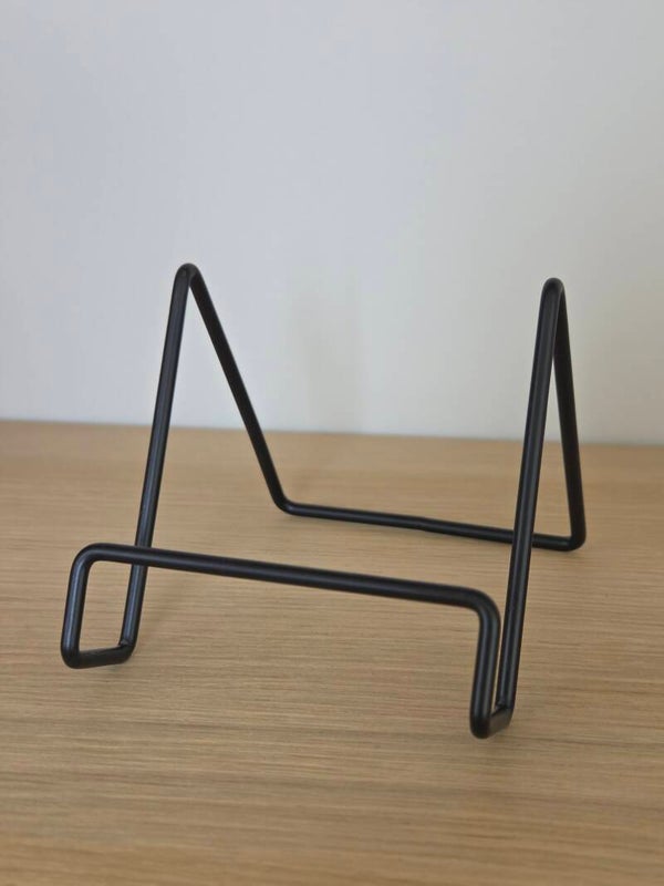 Tegelhouder Zwart Metaal – Standaard voor Tegeltjes & Woondecoratie