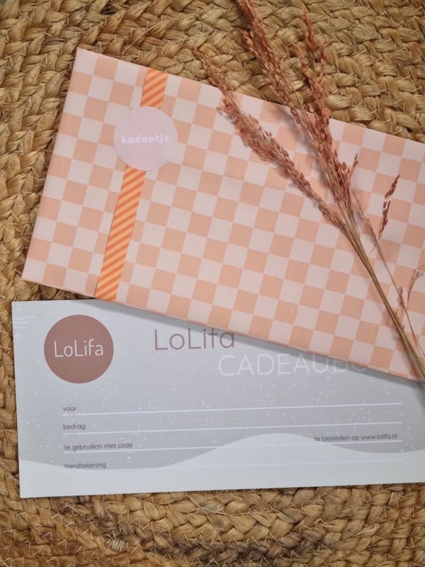 LoLifa Cadeaubon | Het Perfecte Cadeau voor Elke Gelegenheid | Kies Je Waarde