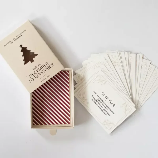 Kerst gezinsactiviteiten box