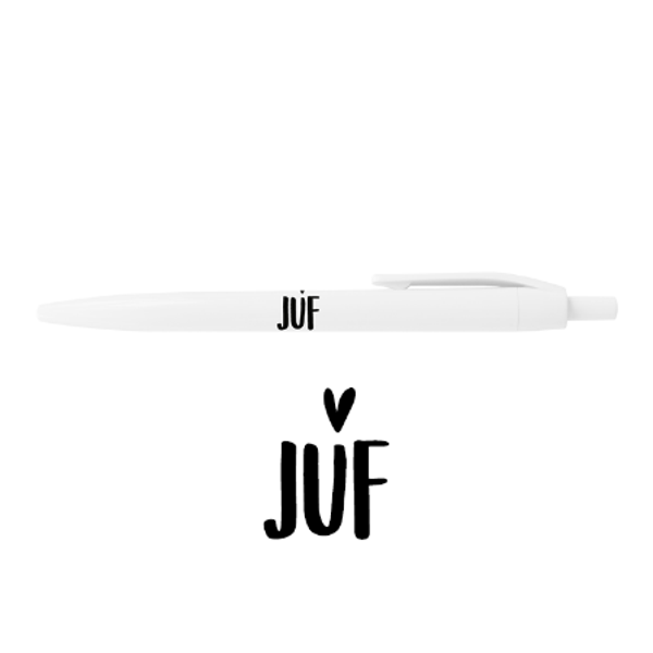 Juf Pen Wit – Origineel Bedankje voor de Liefste Juf