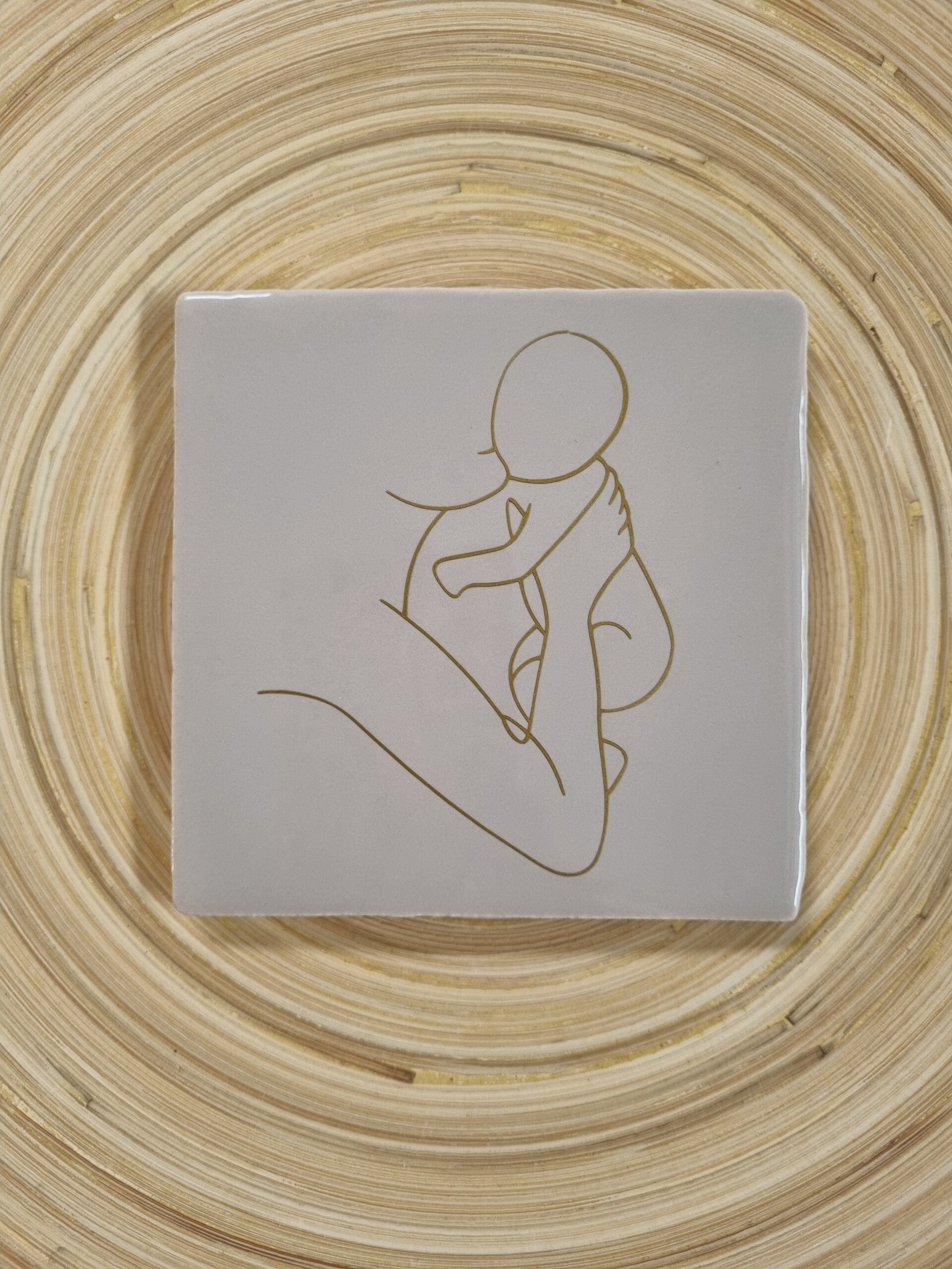 Tegeltje Loving baby