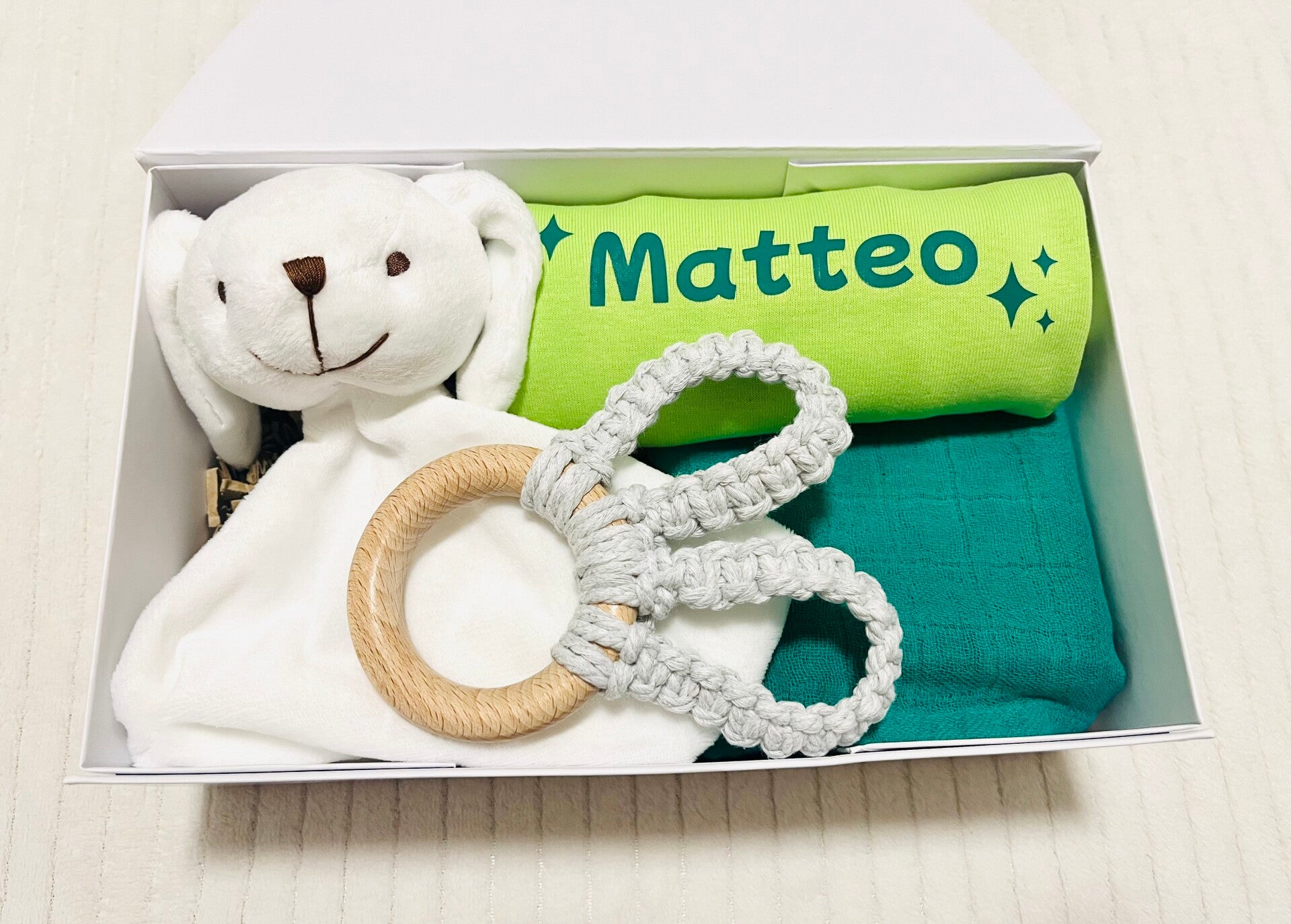 Geschenkbox Grün