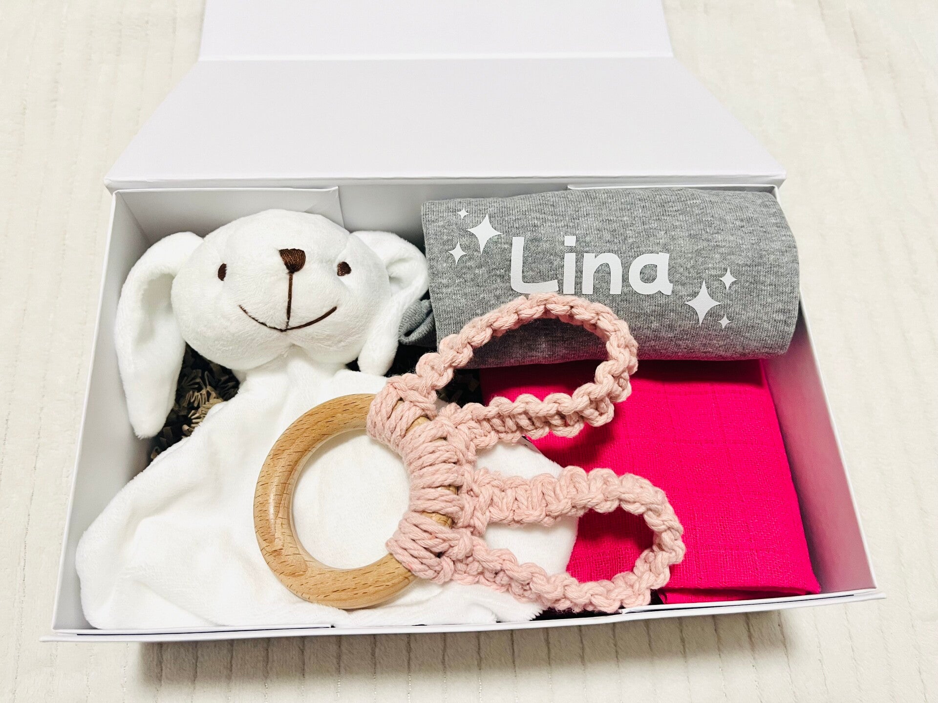Geschenkbox Pink