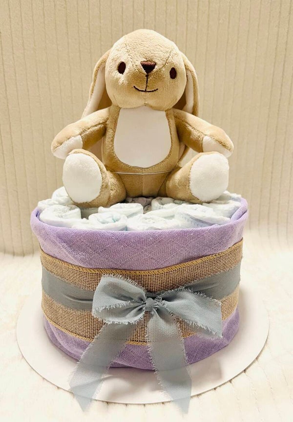 Windeltorte klein Violett