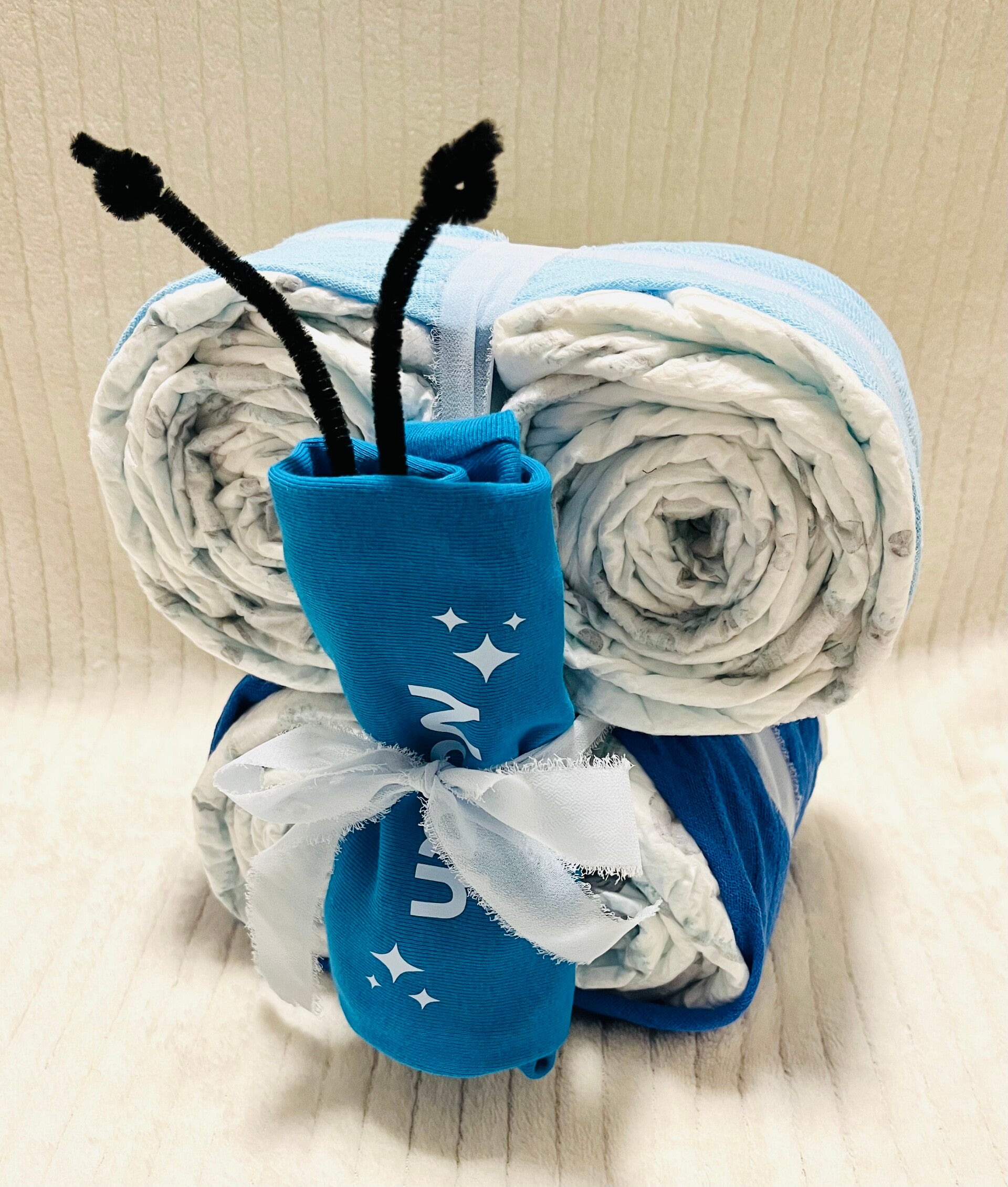 Windel-Schmetterling Blau