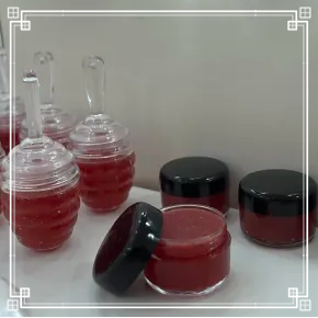 Baume de jello au fraise