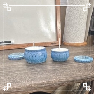 Bougies à fragrance de lilas