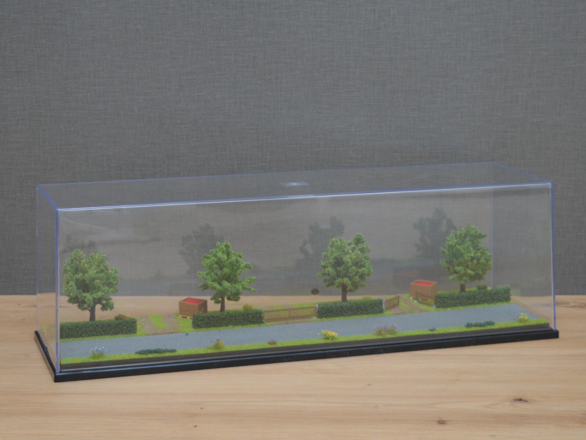Themavitrine, Boomgaard - 50x15x15 cm