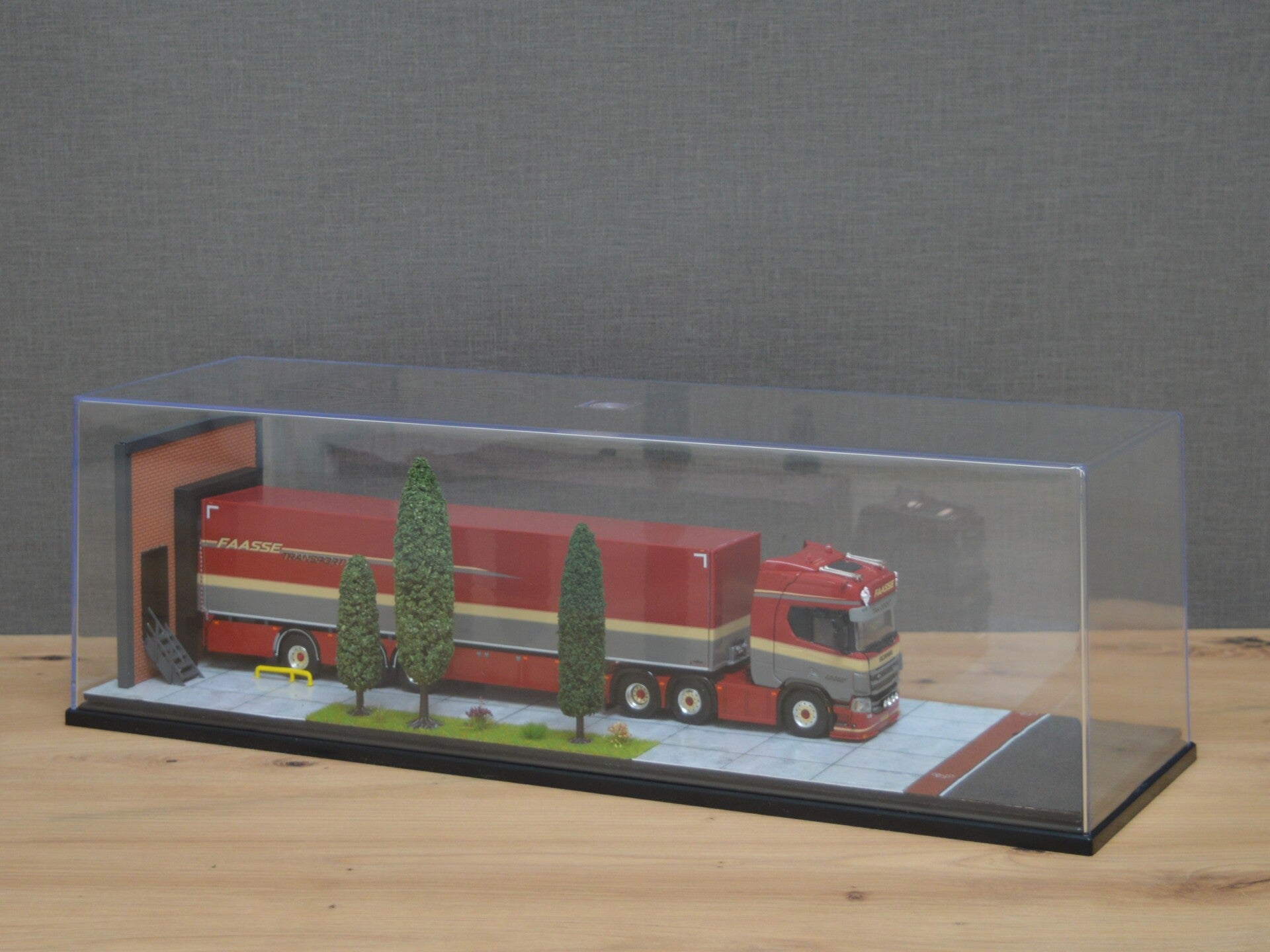 Themavitrine, Laaddock - 50x15x15 cm