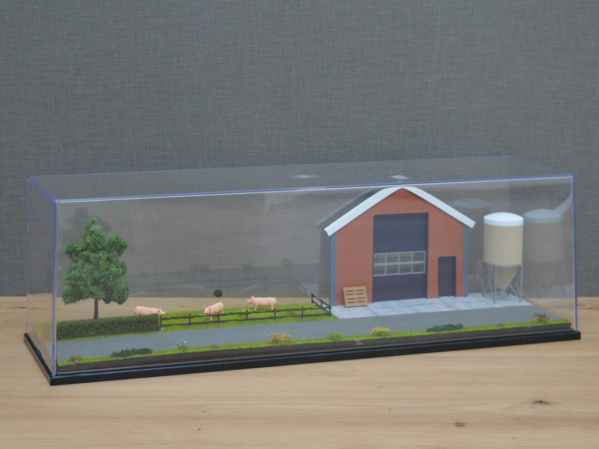 Themavitrine, Boerderij - 50x15x15 cm