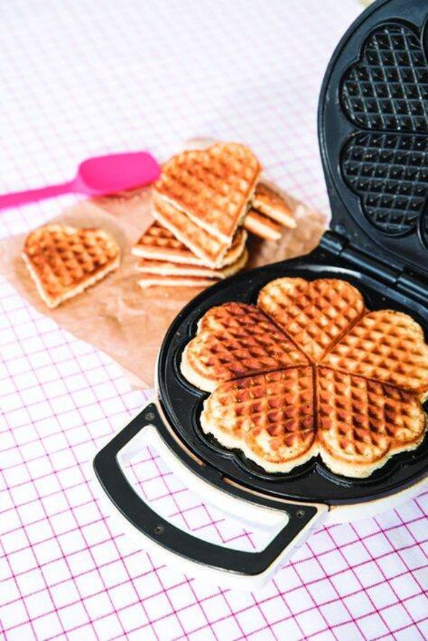 Havermout-banaan wafeltjes