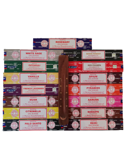 ACTIEPAKKET 15 Satya Wierookstokjes + GRATIS Wierookplankje