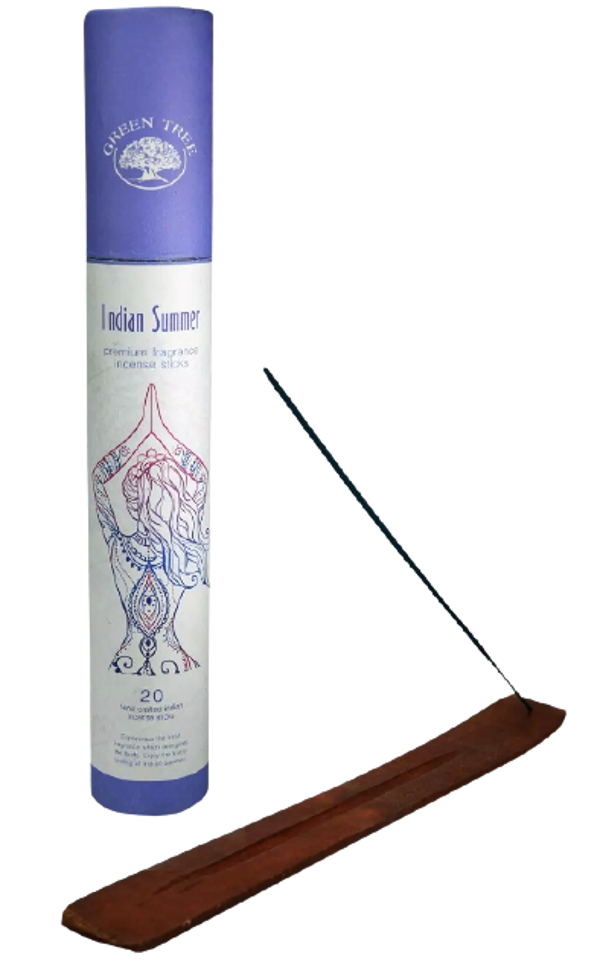 Green Tree Indian Summer (20 Stokjes + Plankje + Gelukspoppetje)