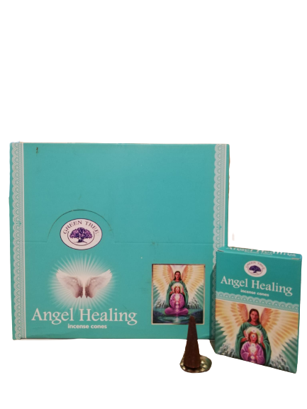Green Tree Wierook Kegeltjes Angel Healing (Los pakje of doos)