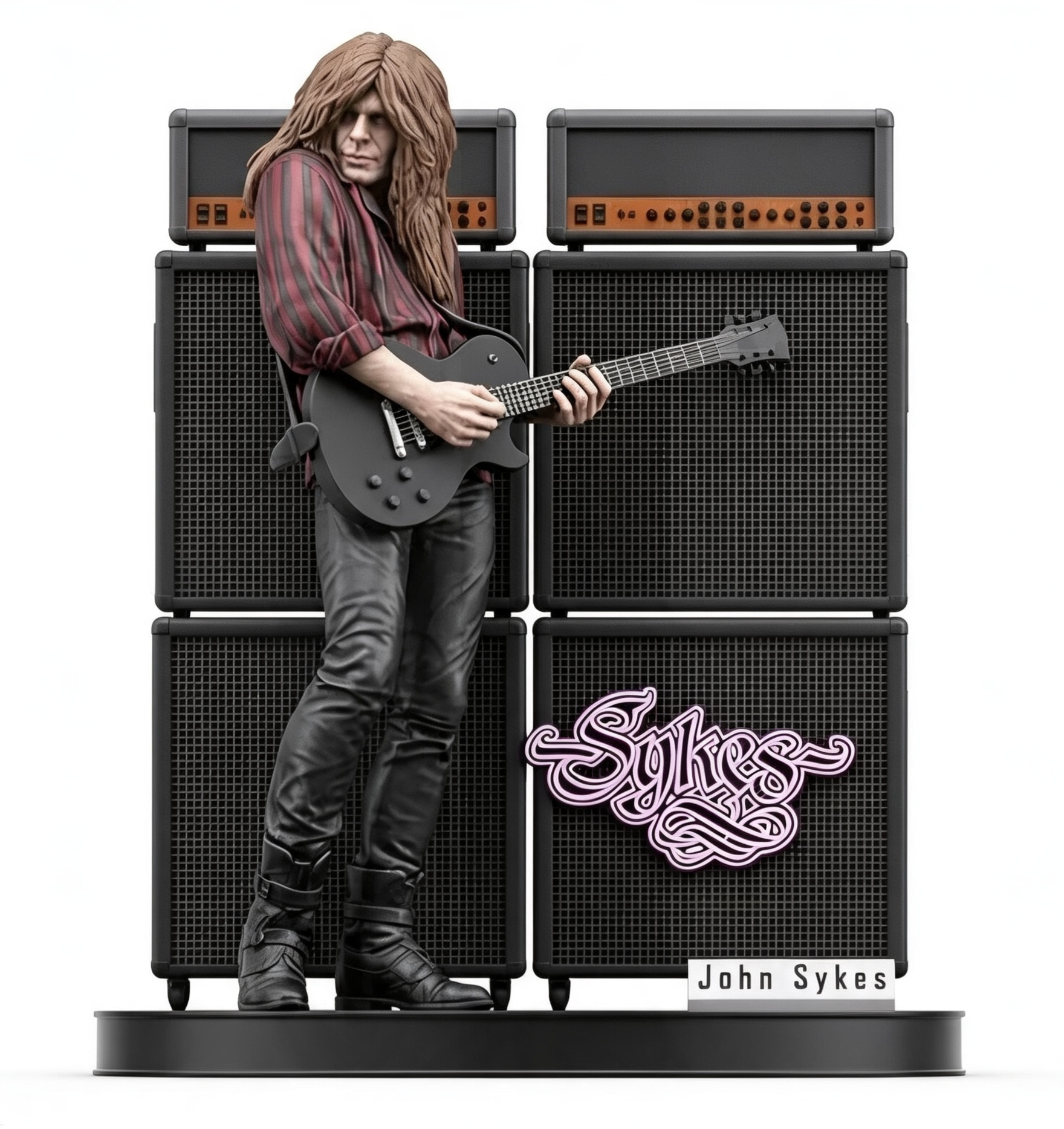 John Sykes (on base) Guitarist & Singer