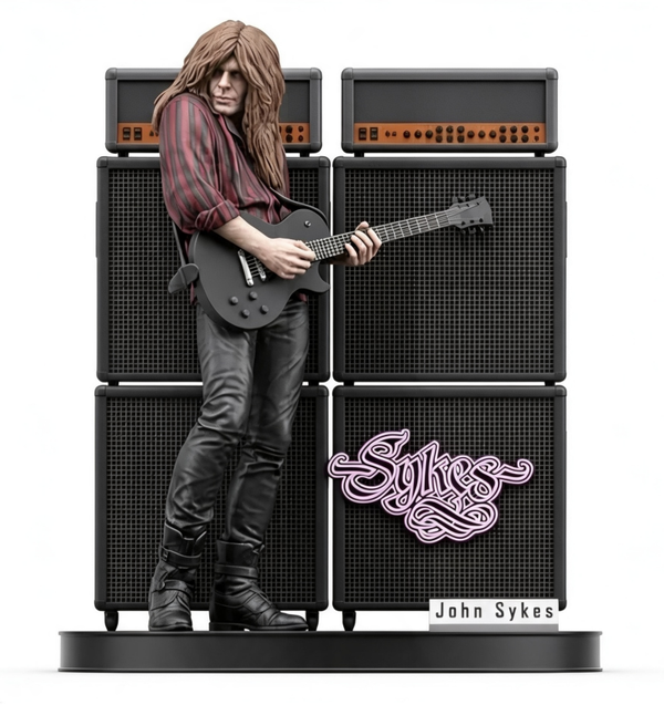John Sykes (on base) Guitarist & Singer