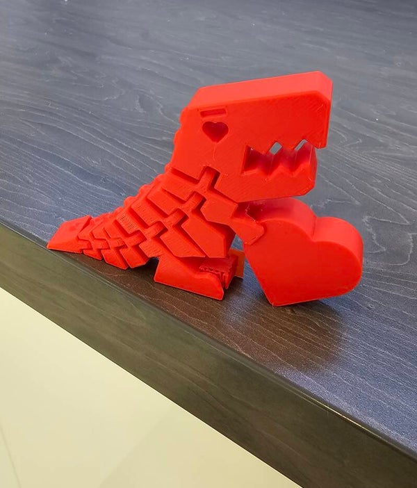 Love Heart Dinosaur Buddy - Articulated Legs