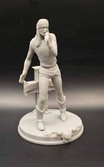 Axl Rose #2 (on base) from GUNS AND ROSES