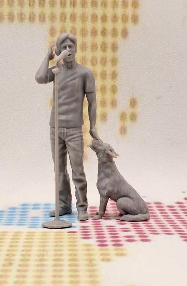 Bryan Adams with Dog (please forgive me)