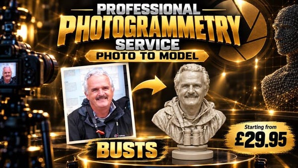 Photogrammetry Bust FIGURE Prices Start From