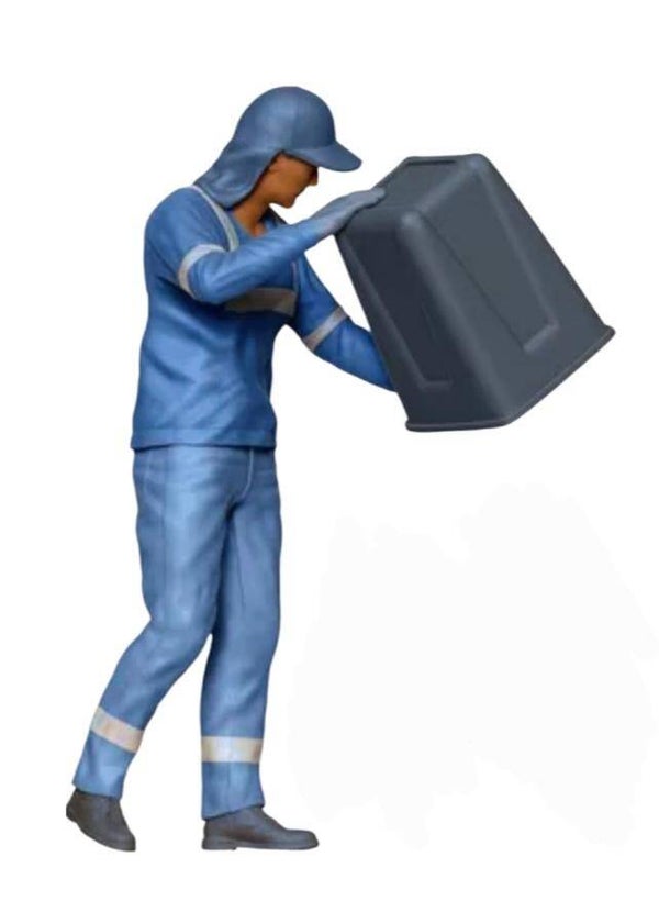 Refuse / Garbage Collector emptying a Bin