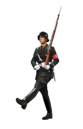 WW2 German Soldier Parading