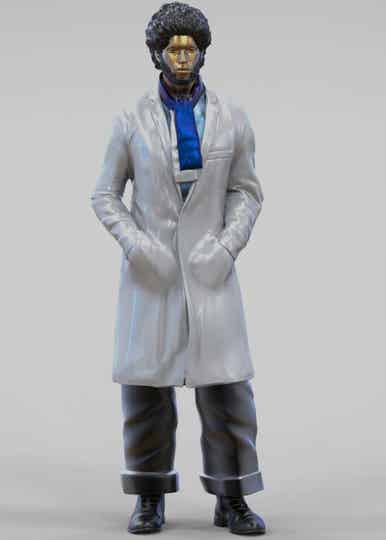 Male Football Fan 1970's