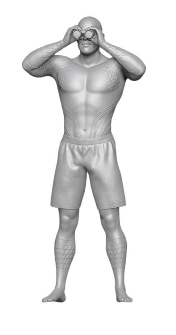 Lifeguard with Binoculars from BAYWATCH