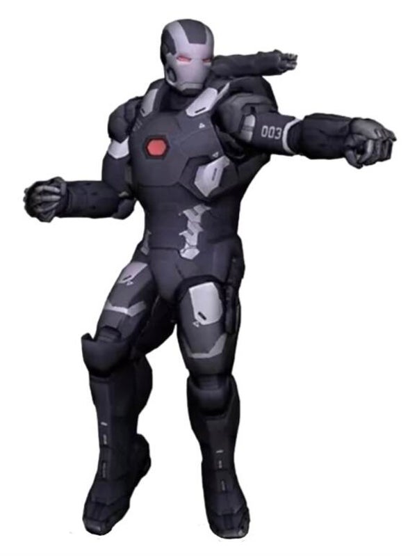 Don Cheadle as War Machine in CAPTAIN AMERICA : CIVIL WAR