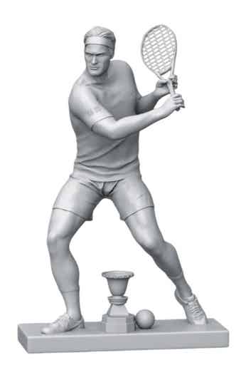 Roger Federer on Base - Tennis Player