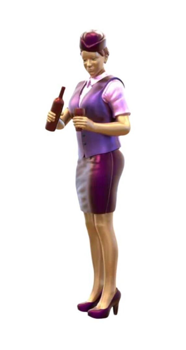 Woman Waitress / Stewardess