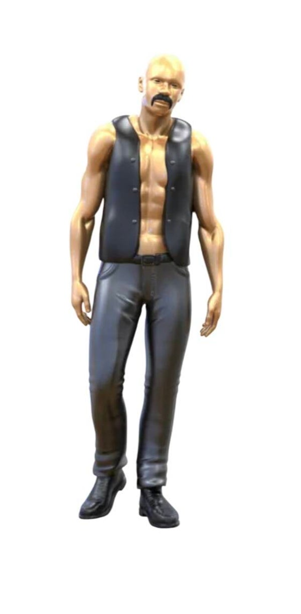 Outlaw Biker Standing #2