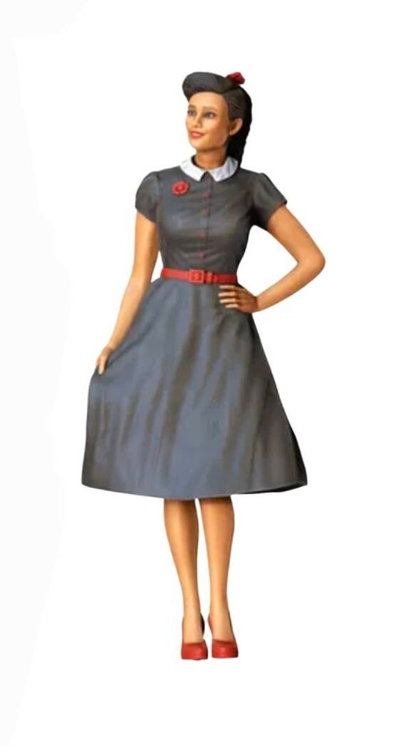 Woman with Rockabilly Style #2