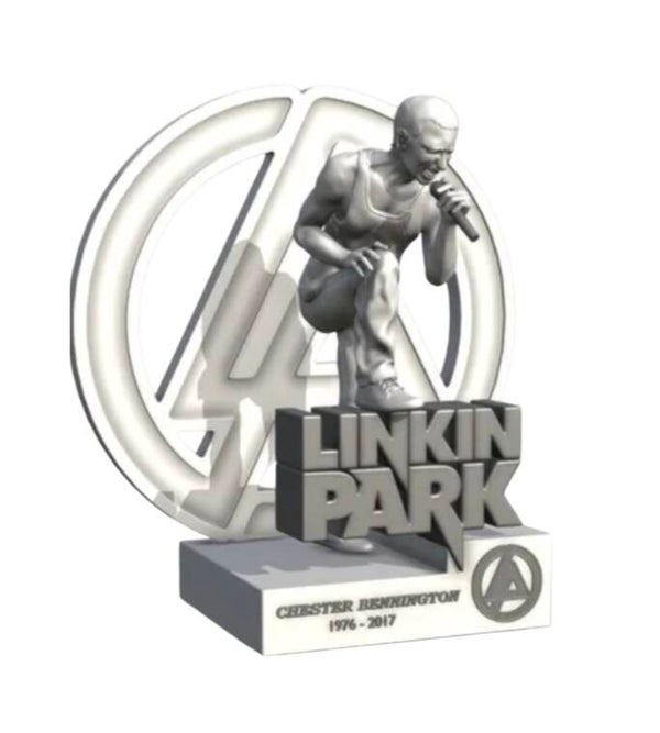Chester Bennington (on base) LINKIN PARK