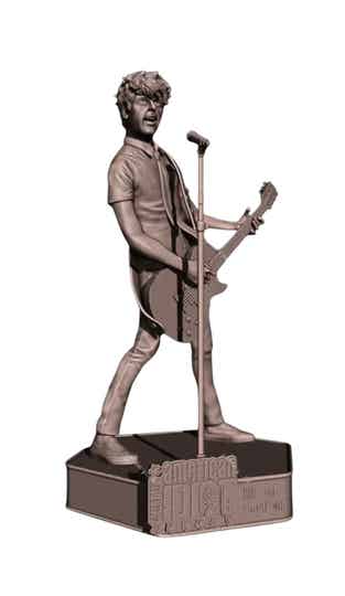 Billie Joe Armstrong (on base) GREEN DAY