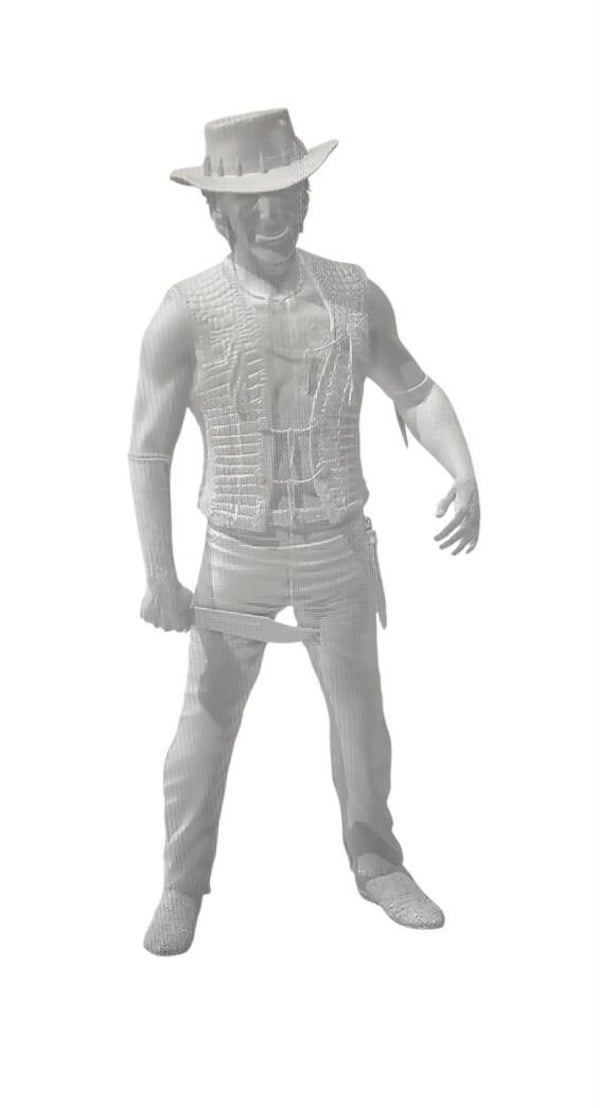 Paul Hogan as Mick "Crocodile" Dundee in CROCODILE DUNDEE