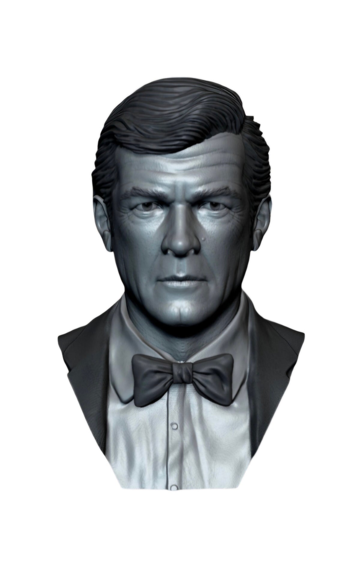 Roger Moore Bust SCALE 3D WORLD Roger moore bust scale 3d world
