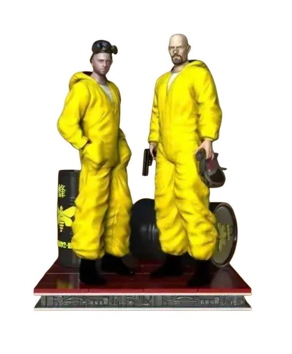 Jesse and Walter On Base in BREAKING BAD