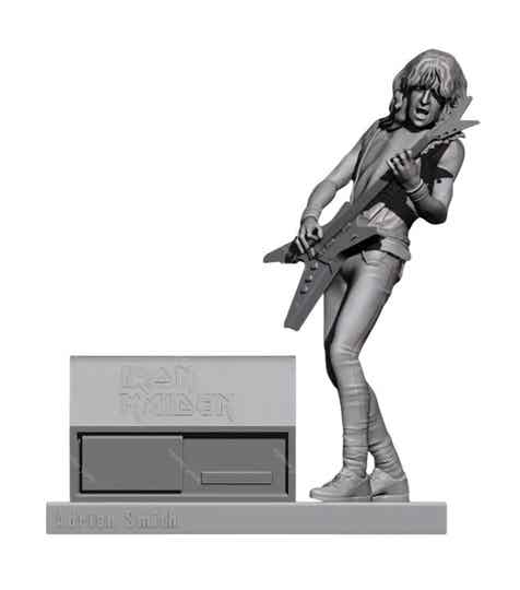 Adrian Smith on Base IRON MAIDEN