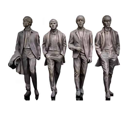 **New** The Beatles Figures x4