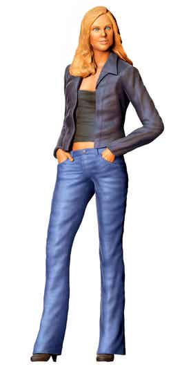 Charlize Theron as Stella Bridger in THE ITALIAN JOB