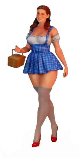 Judy Garland as Dorothy Gale in THE WIZZARD OF OZ