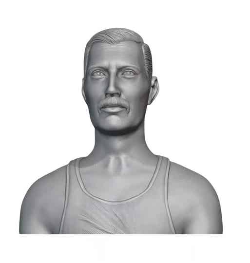 Freddie Mercury Bust QUEEN