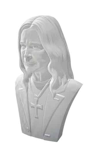 Ozzy Osbourne (no glasses) Bust