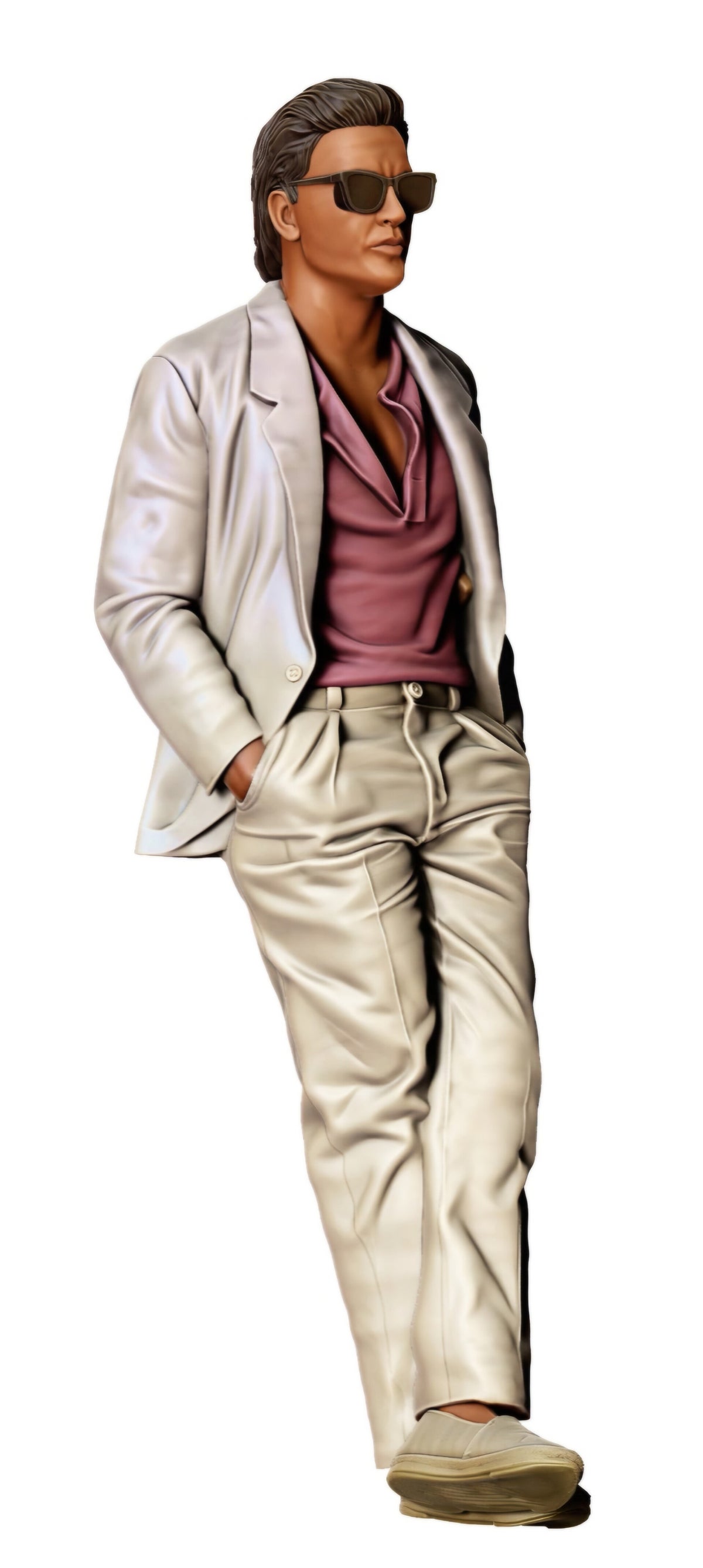 Don Johnson as James Crockett in MIAMI VICE | SCALE 3D WORLD