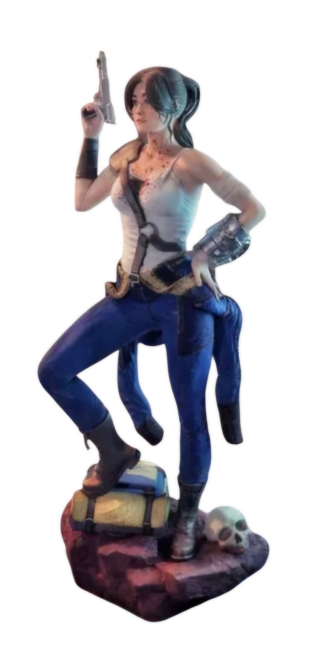 Ella Purnell as Lucy MacLean (on base) in FALLOUT