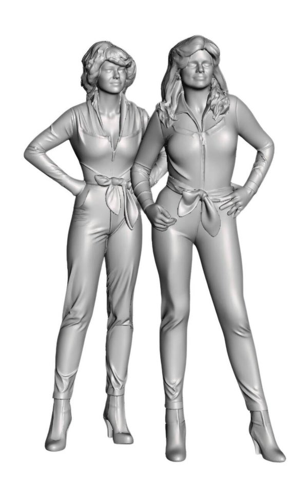 Adrienne Barbeaw as Marcie & Tara Buckman as Jill in THE CANNONBALL RUN (lamborghini scene)